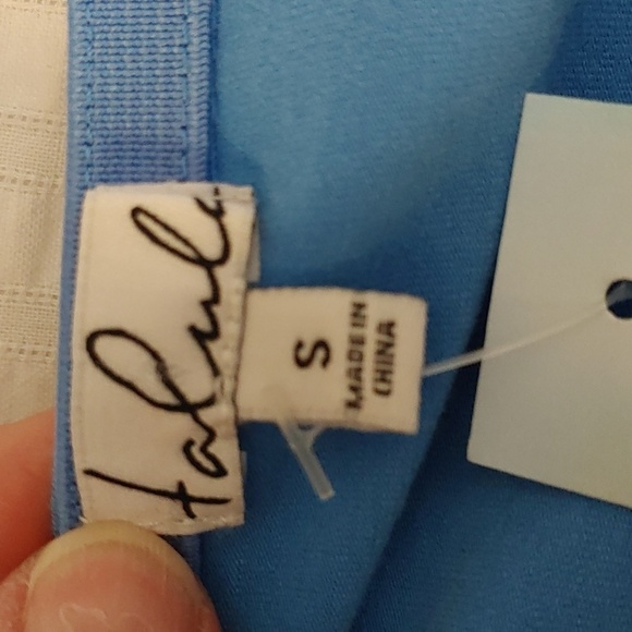 NWT ARITZIA TALULA PALMETTO DRESS MARINA SIZE SMALL - Picture 6 of 12